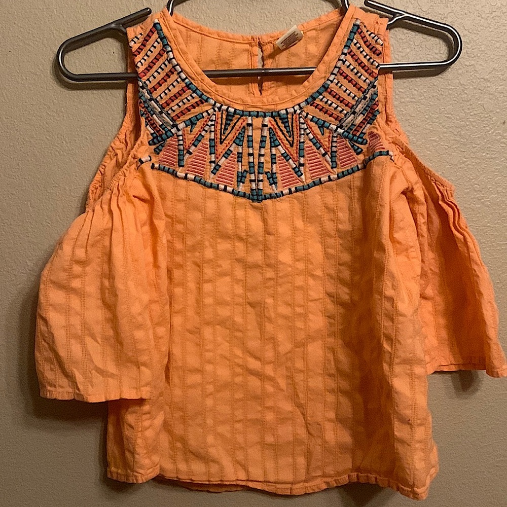 Youth Medium Arizona Off The Shoulder Short Sleeve T-Shirt